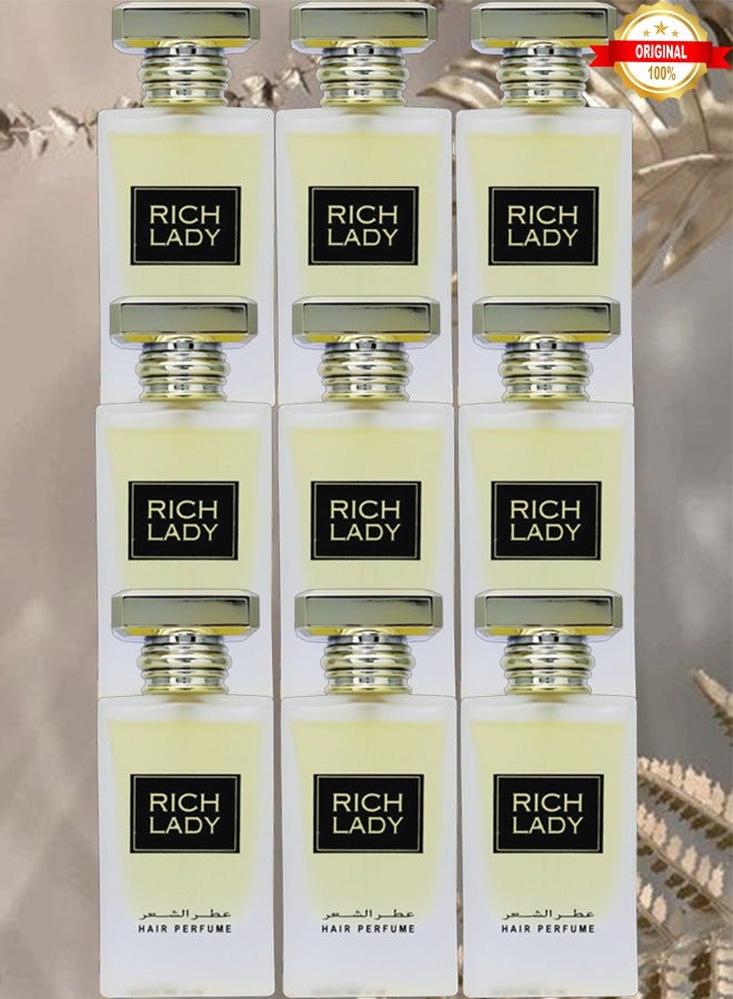 ريتش 9 قطع عطر شعر ريتش ليدي 50 مل - Image 1