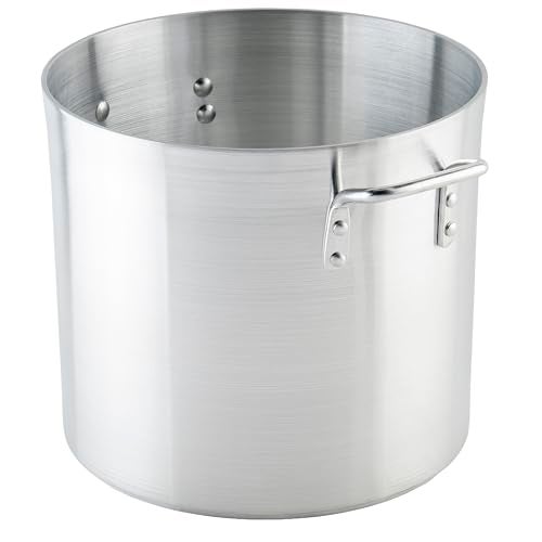 Winware Winco Heavy-Duty Aluminum Stock Pot, 4mm, 20 Quart - Image 1