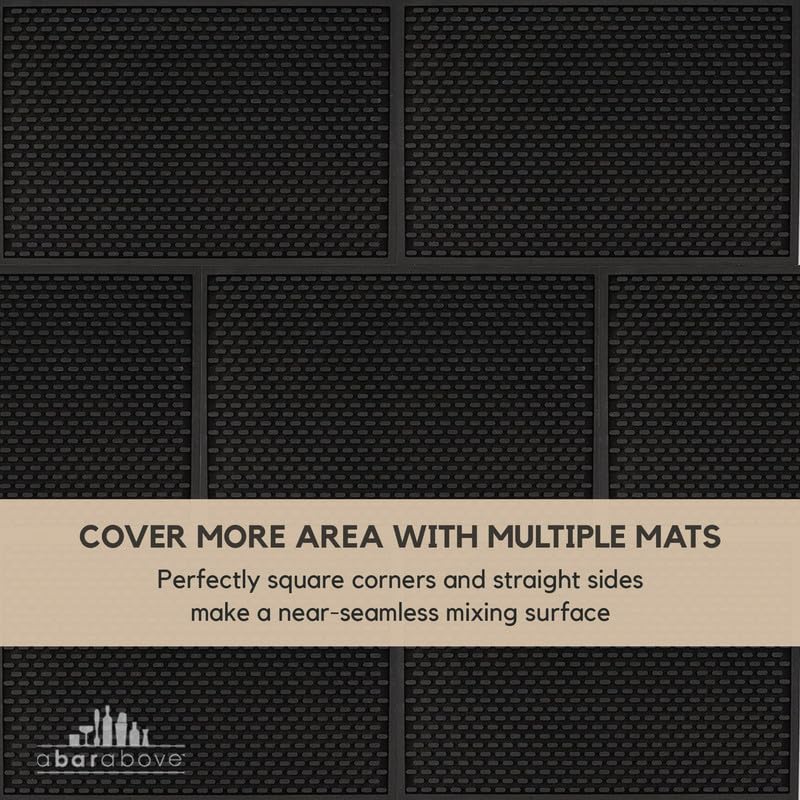 A Bar Above Premium A Bar Above Heavy Duty Bar Mat – Food-Safe Silicone Mat – Bar Mats for Bartending & Coffee - Commercial Strength Bartender Accessories Dish Drying Mat for Kitchen Counter - Barista Accessories - Image 5