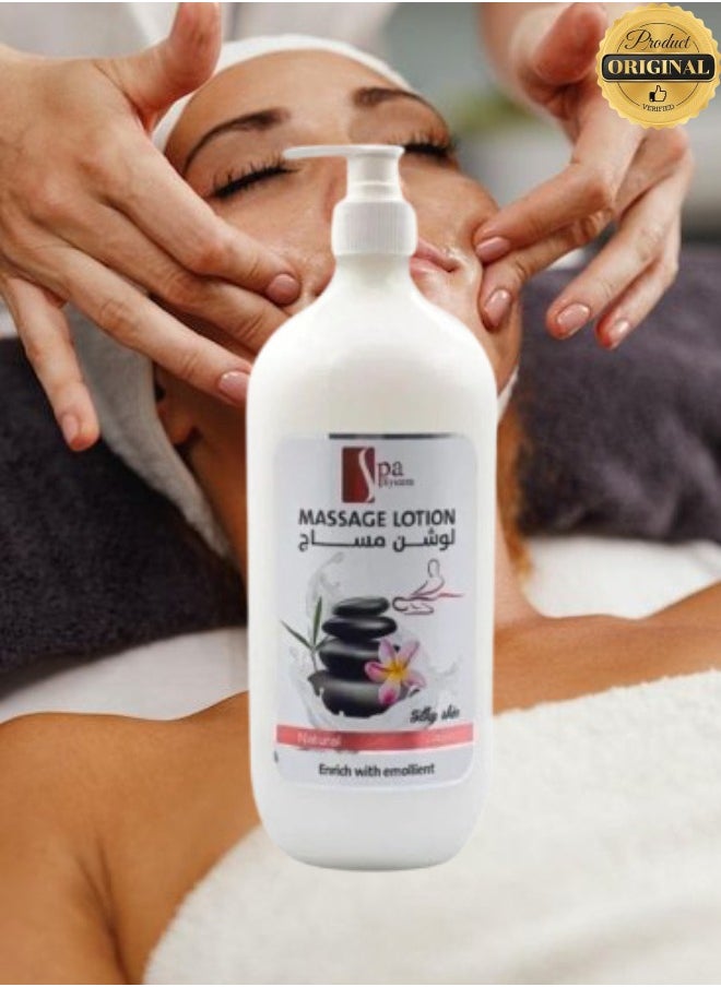 Spa System - Massage Lotion Natural Enrich With Emollient - Image 1