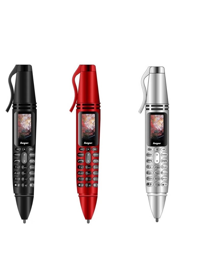 Hope Mini Pen Mobile – Portable Dual SIM GSM Phone with Bluetooth & LED Flash - Image 1