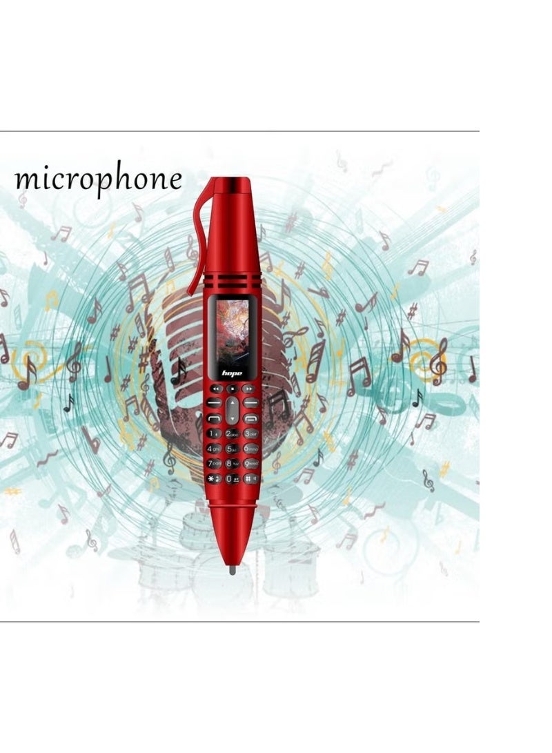 Hope Mini Pen Mobile – Portable Dual SIM GSM Phone with Bluetooth & LED Flash - Image 4