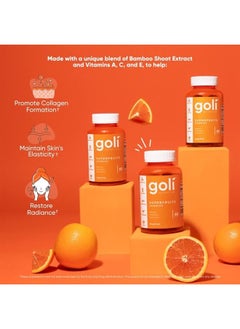 Goli Nutritional Supplement, SuperFruits Beauty Gummy Vitamin - 60 Count - Collagen-Promoting Ingredients - Mixed Fruit, Vegan, Plant-Based, Non-GMO, Gluten-Free & Gelatin Free  - Image 3