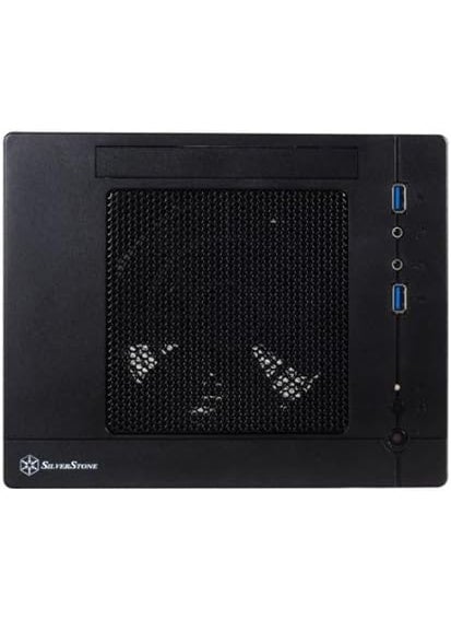 SilverStone Silverstone Tek PlasticSECC MiniITX Computer Case with 2x USB 30 Front Ports SFF Cases Black SG05BBLITE  - Image 2