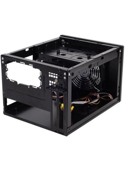SilverStone Silverstone Tek PlasticSECC MiniITX Computer Case with 2x USB 30 Front Ports SFF Cases Black SG05BBLITE  - Image 5