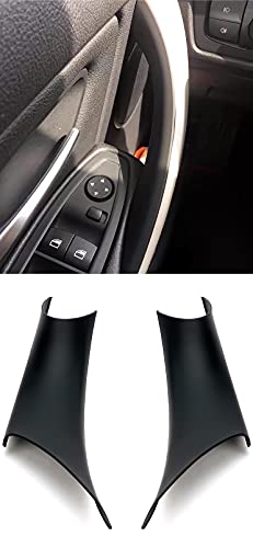 GEATaaT Gelunxin Door Pull Handle Cover for BMW 320328330335M3 20122018 BMW 428 435M4 20142017 Left FrontRight Front Black - Image 1