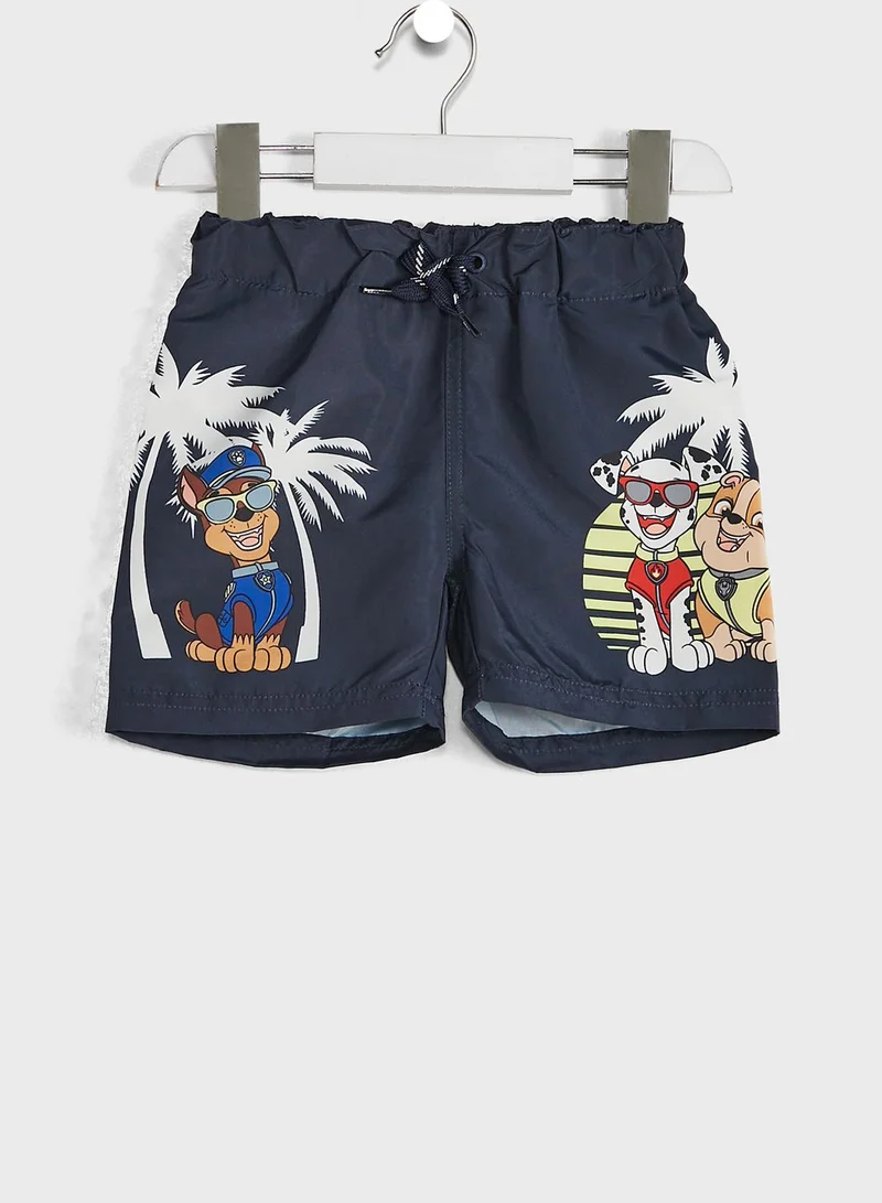 NAME IT Kids Paw Patrol Swim Shorts