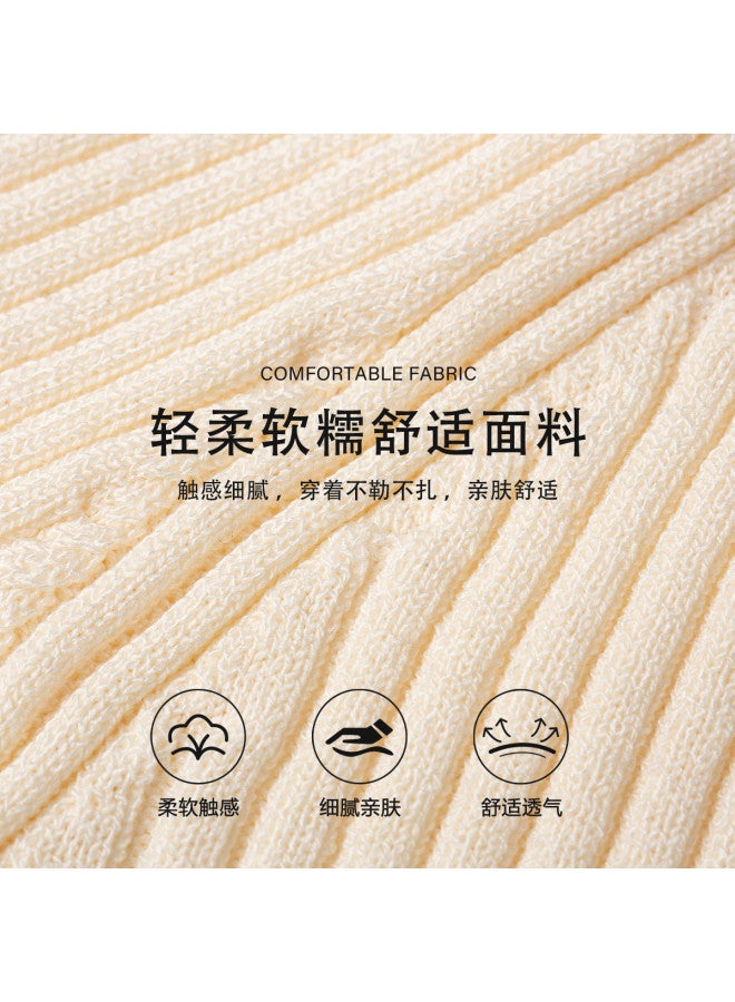 Hstyle Simple Knit Short Sleeve Women's Top - 2025 Summer Collection, Design-focused, Versatile, Slimming, Soft Pullover Shirt - Image 3