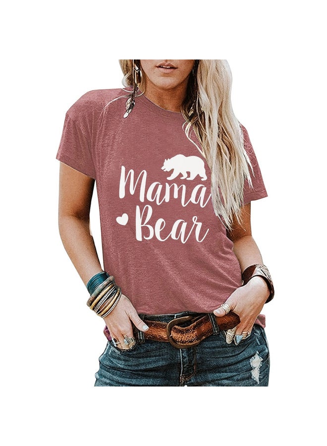European And American Spring And Summer New Animal Print Round Neck Loose Short Sleeve T-shirt Top For Women