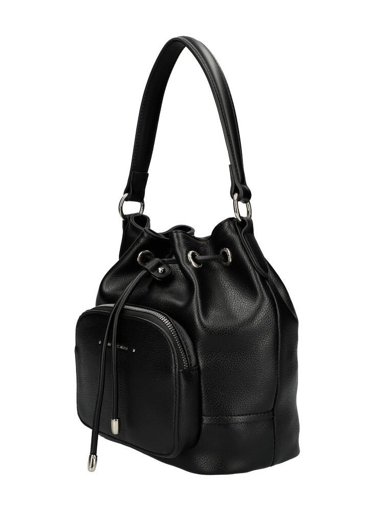 David Jones Womens Large Capacity Shoulder Bags for Women Large Handbags Lightweight Bag Large Capacity With Long Handle Crossbody Shoulder Totes Stylish For Work School  College Color BLACK - Image 2