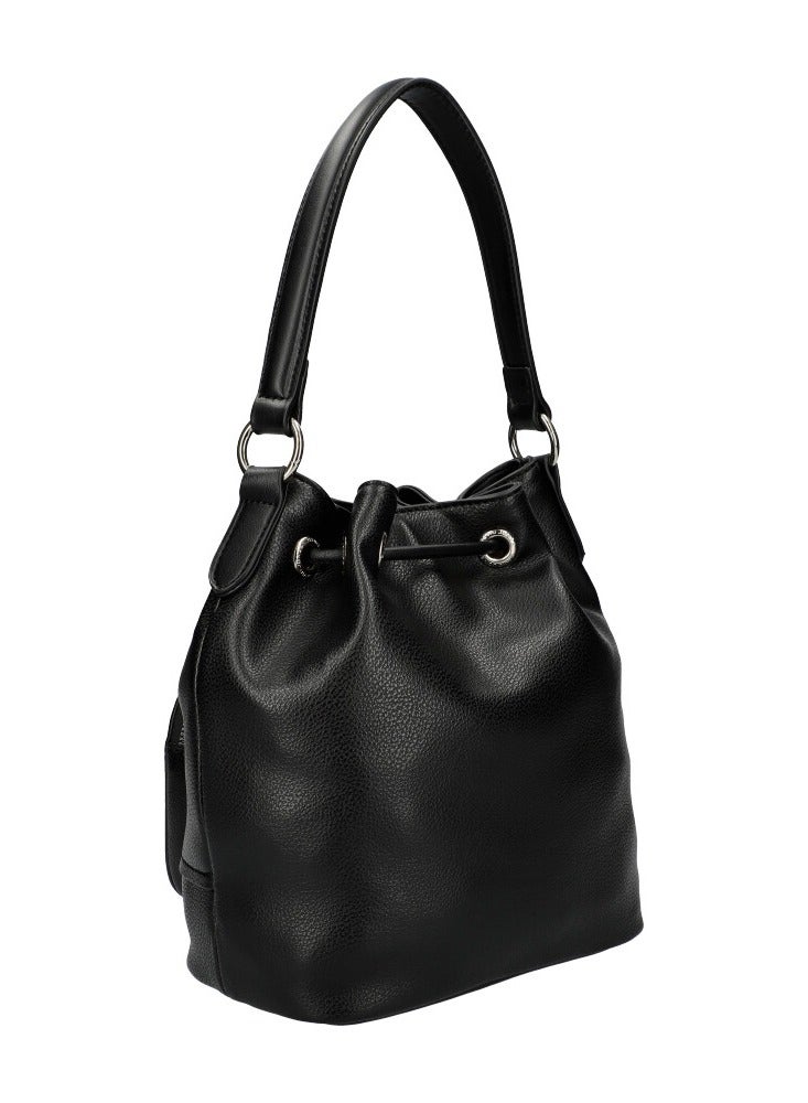 David Jones Womens Large Capacity Shoulder Bags for Women Large Handbags Lightweight Bag Large Capacity With Long Handle Crossbody Shoulder Totes Stylish For Work School  College Color BLACK - Image 3