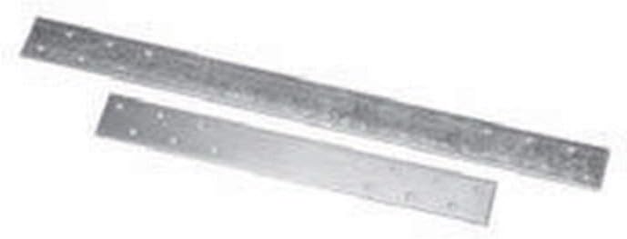 PROFLO PF938J18 1-1/2" x 18" 16 Gauge FHA Plate with 16 Holes - N/A - Image 2