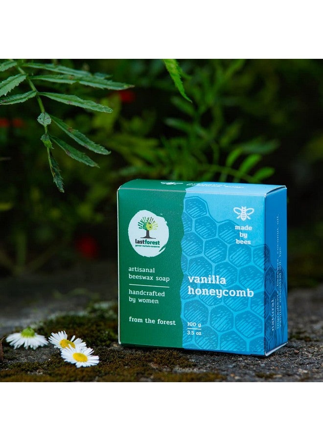 Last Forest صابون شمع العسل الطبيعي المصنوع يدويًا 100G 100% مكونات طبيعية مرطبة صابون استحمام طبيعي بالشمع للعسل للرجال والنساء - Image 2
