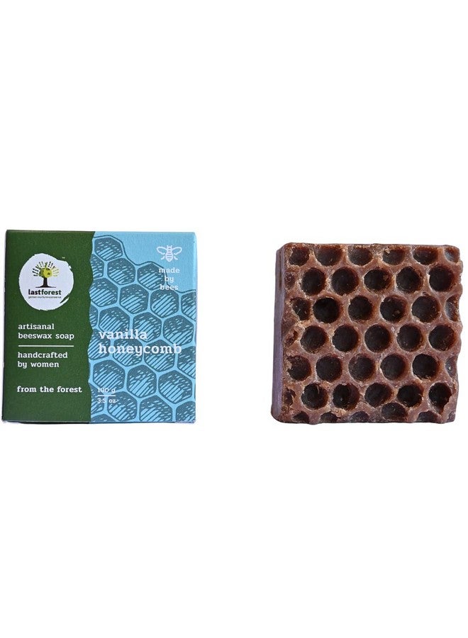 Last Forest صابون شمع العسل الطبيعي المصنوع يدويًا 100G 100% مكونات طبيعية مرطبة صابون استحمام طبيعي بالشمع للعسل للرجال والنساء - Image 4