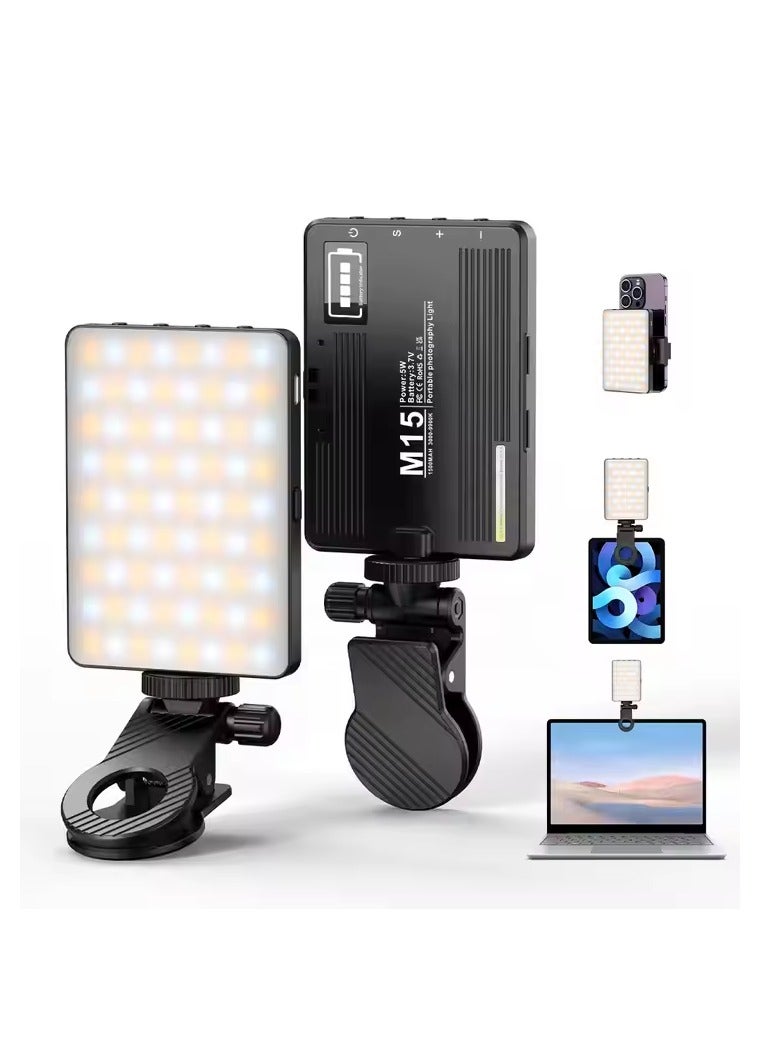 Mini Rechargeable LED Pocket Light with 3 Colour Temperatures for Outdoor Photography and Video - Image 2