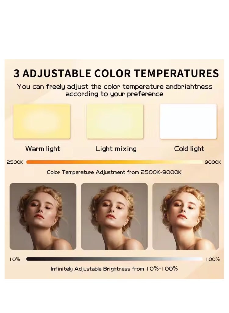 Mini Rechargeable LED Pocket Light with 3 Colour Temperatures for Outdoor Photography and Video - Image 5