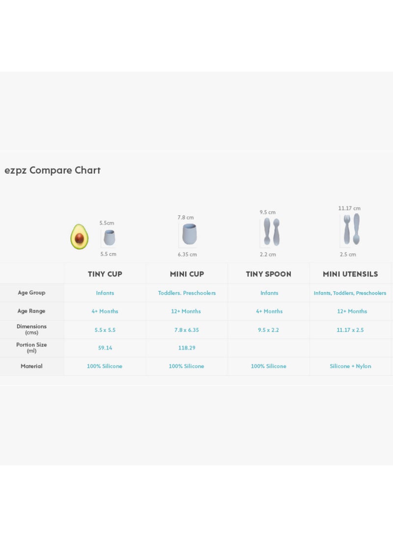 ازبيز EZPZ - طقم الطعام الأول - بيوتر - Image 3