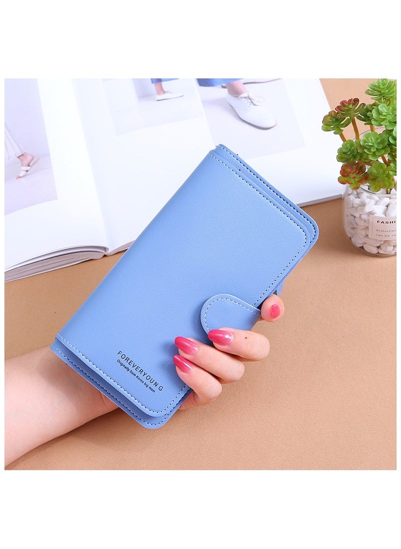 Forever young Ladies Wallet Women Leather Clutch Purse Credit Card Coin Holder 