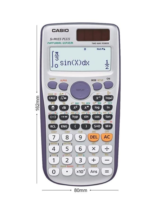 NIBEMINENT (FX-991ESPLUS) Scientific Calculator Silver/Black/Black  - Image 2
