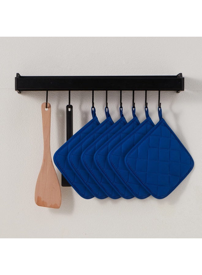 QZ 5 PCS Pot Holders for Kitchen, Cotton Potholers with Great Heat Resistance, Hot Pads, Trivets for Cooking and Baking - Image 3