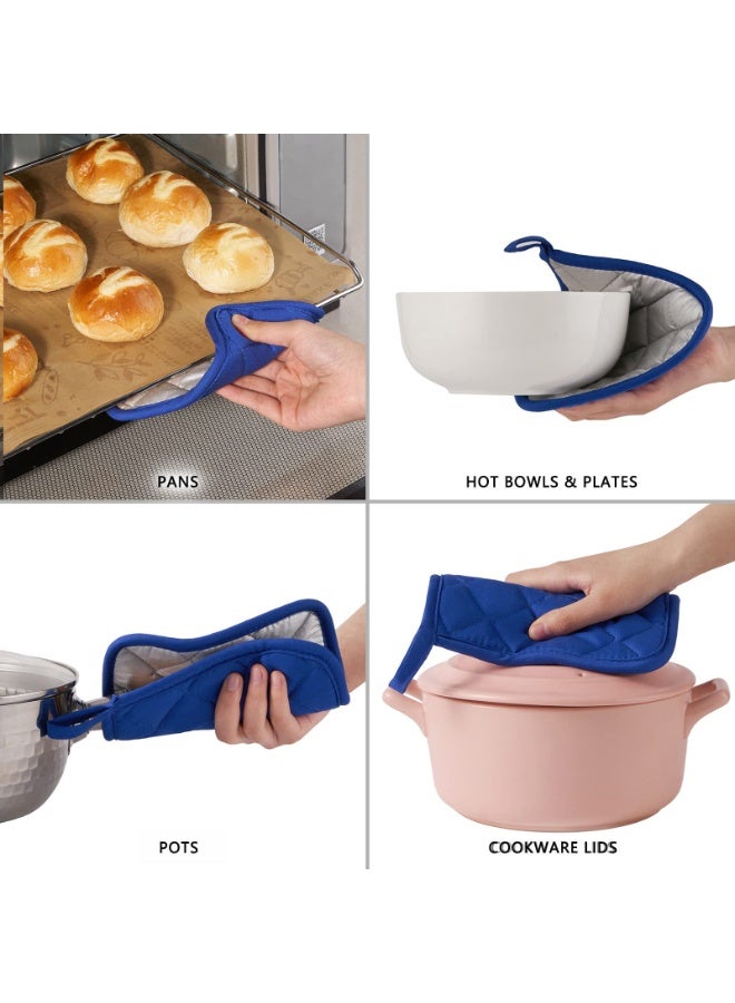 QZ 5 PCS Pot Holders for Kitchen, Cotton Potholers with Great Heat Resistance, Hot Pads, Trivets for Cooking and Baking - Image 2