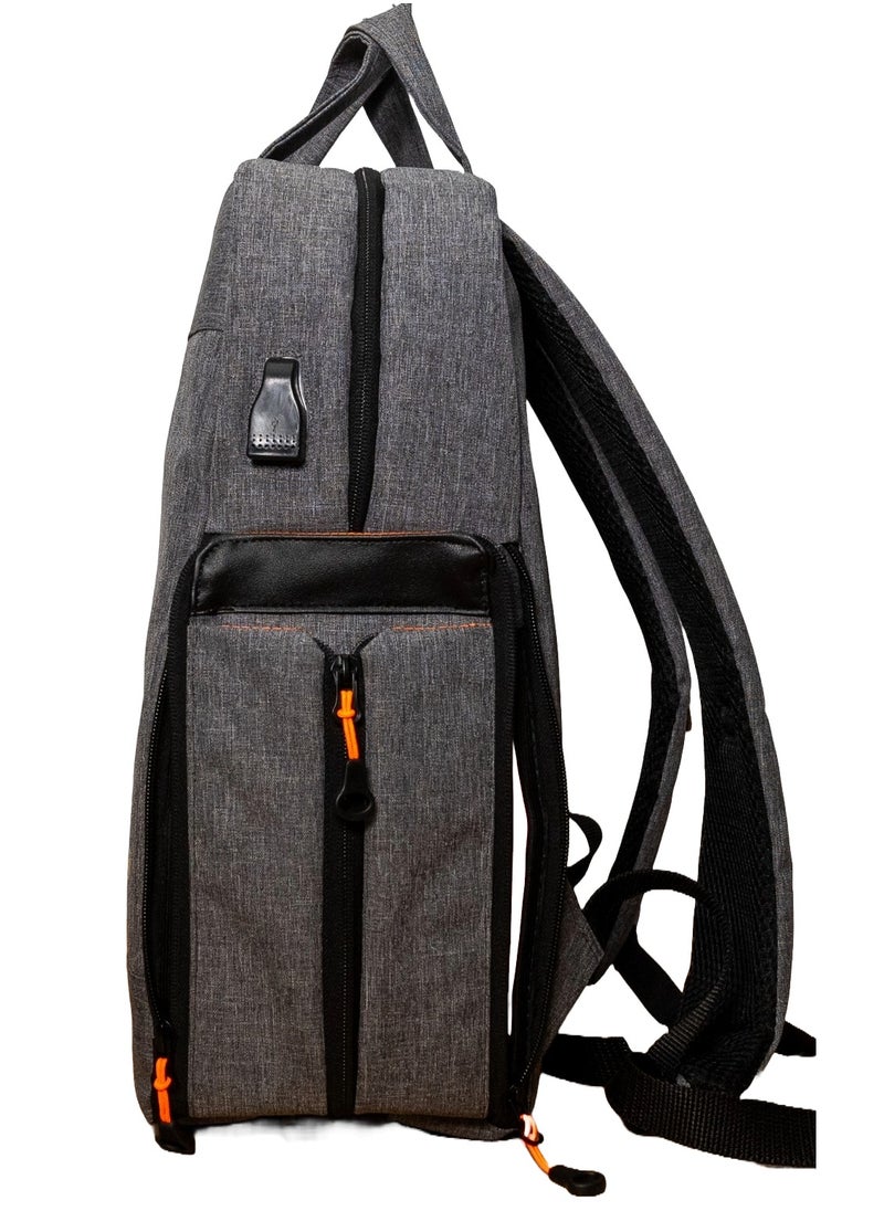 Kpro KPro  Backbag Smart Bag "Dark Grey"  - Image 2