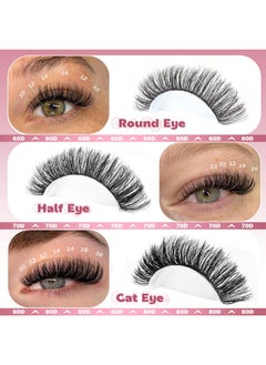 Focipeysa Focipeysa Lash Extension Kit 300pcs Lash Clusters Fluffy Eyelash Extension 60D 70D 80D Eyelash Clusters 9-16mm DIY Lash Extensions Kit with Waterproof Lash Bond and Seal and Lash Tweezers  - Image 4