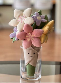 Jellycat Amuseables Bouquet Of Flowers Wedding gift gift for girlfriend Sitting Height: 31  - Image 3