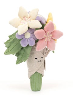 Jellycat Amuseables Bouquet Of Flowers Wedding gift gift for girlfriend Sitting Height: 31  - Image 4