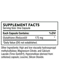 Thorne Glutathione-SR - 60 Capsules Dietary Supplement  - Image 2
