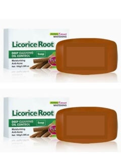 Herbal 2 Piece Set Aichun beauty Licorice Root SOAP 100g 