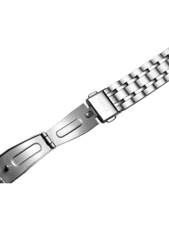 ROSSINI Women'S Watch Mother'S Day Gift For Mom Calendar Mechanical Watch White Dial Steel Strap 515702 - Image 3