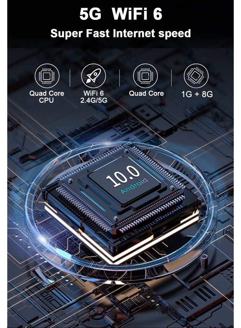 The P700 portable electric focusing projector supports high-definition 1080P mini projectors for home office use. - Image 4