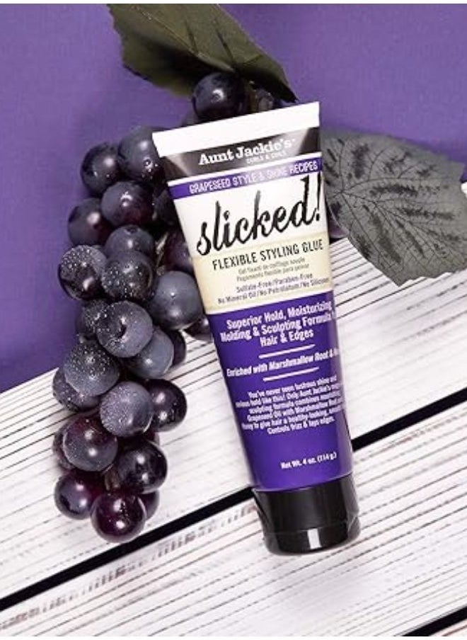 Aunt Jackie's Grapeseed Slicked Gel 114ml  - Image 1