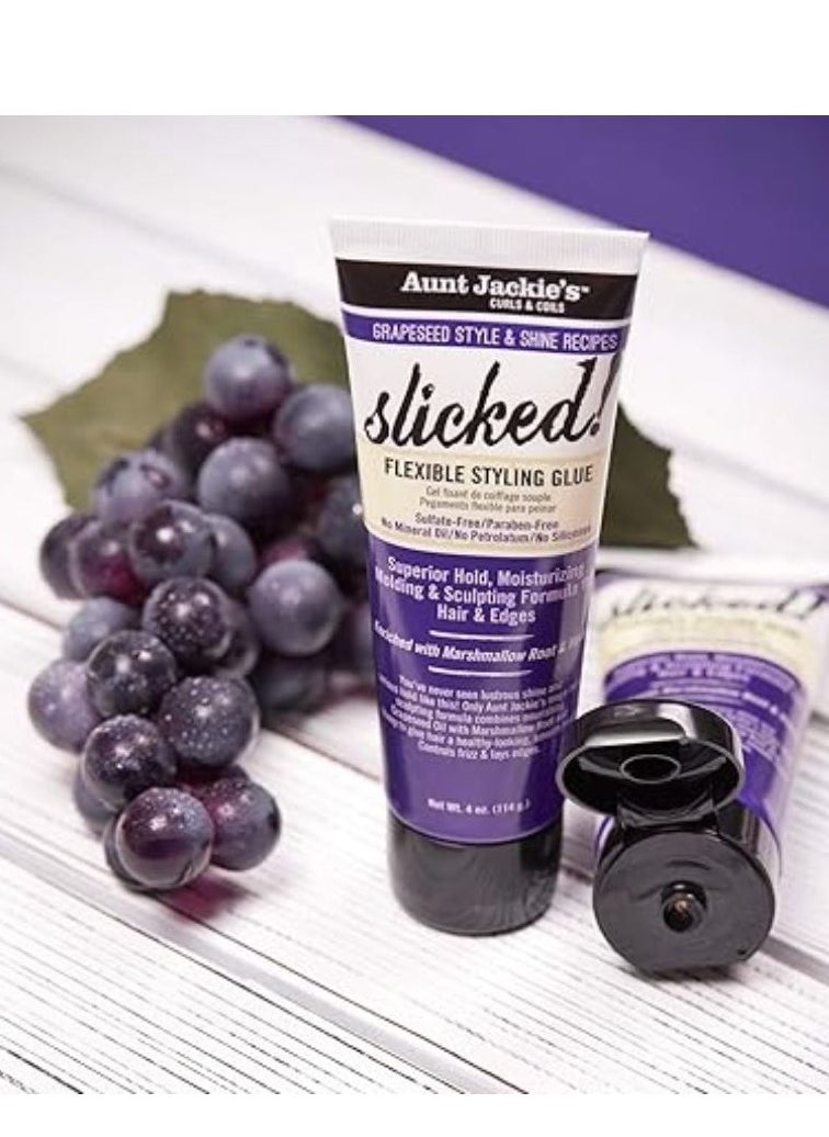 Aunt Jackie's Grapeseed Slicked Gel 114ml  - Image 3