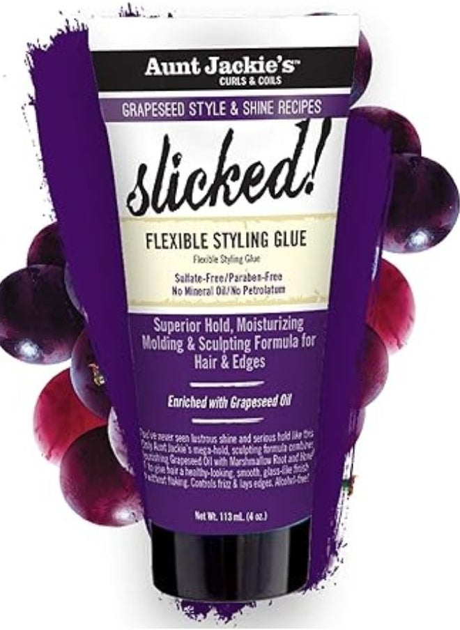 Aunt Jackie's Grapeseed Slicked Gel 114ml  - Image 4