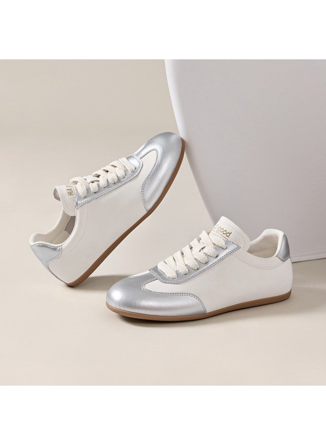HLA Women's Shoes Retro Athletic Casual Shoes Trendy Color-block German Training Sneakers Y2k Style Casual Shoes - Image 2