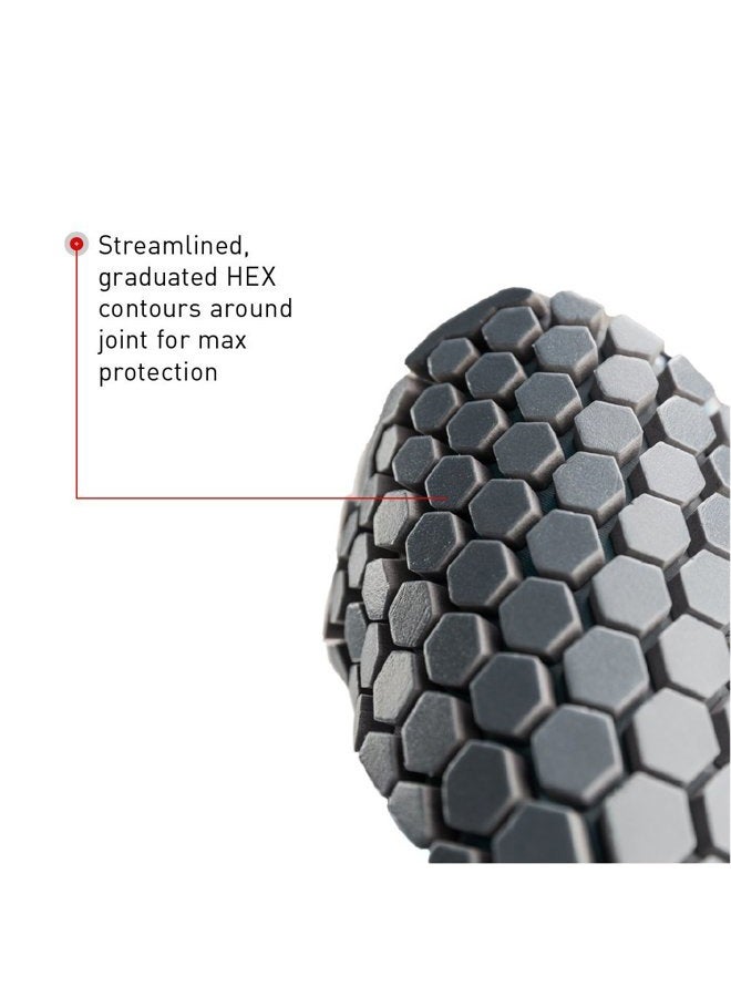 McDavid HEX Shooter Arm Sleeve Reversible Print - Black/Brick GRAF - Image 5