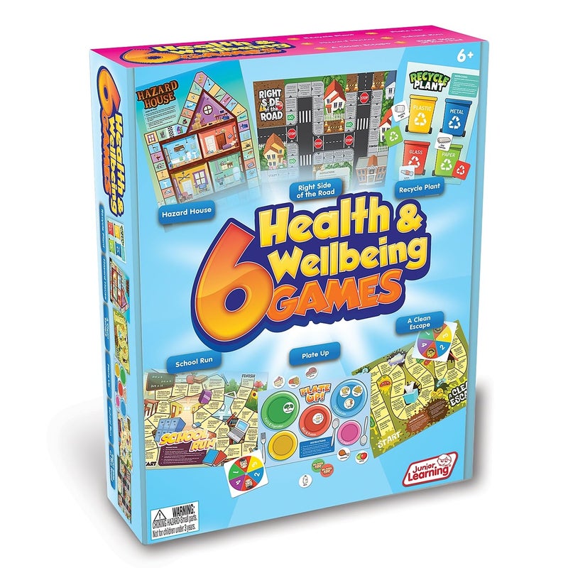 Junior Learning Health and Wellbeing Games Set - Image 2