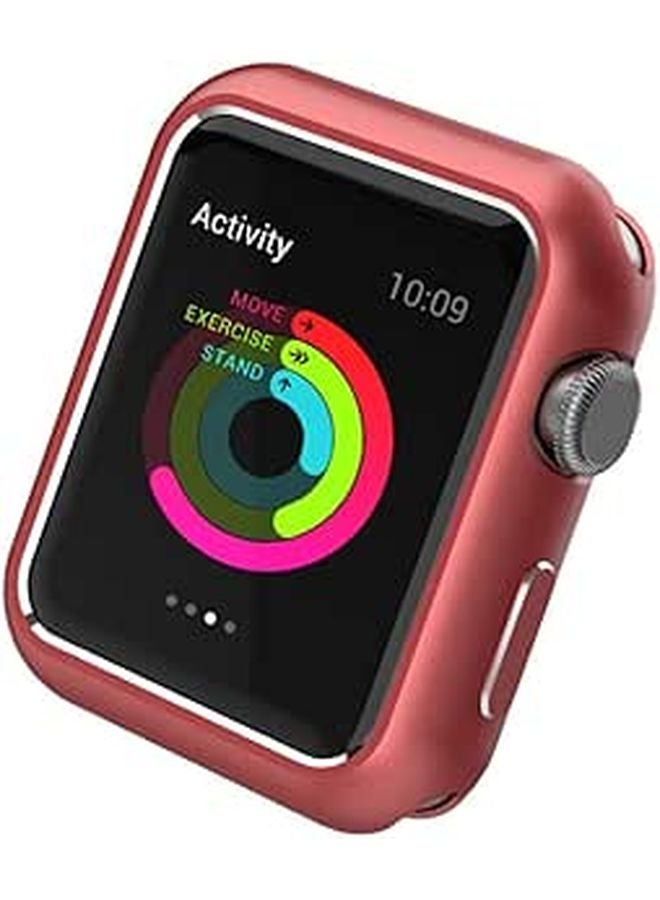 Magnetic Adsorption Metal Frame Protective Case Cover For Series Smartwatch Black - Image 1