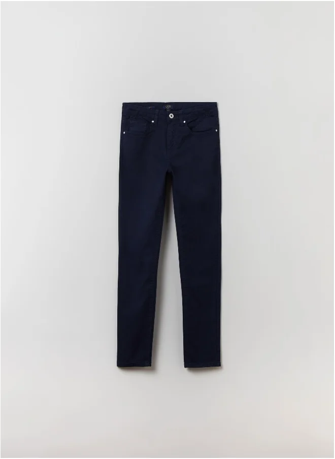 او في اس OVS Slim-Fit Jeans With Five Pockets