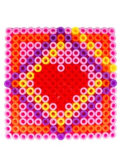 SCS Direct Heart Themed Fuse Bead Kits (24Ct) Perfect Goodie Bag Party Favors For Kids Birthday Party Each Includes Pixel Art Craft Activity W Perler Beads Kids Multiitem Party Favor Packs For Boys & Girls  - Image 5