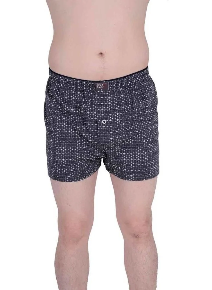 Tutku Passion 6-Pack Passion Elite Towel Waist Men's Combed Cotton Patterned Boxer 1102