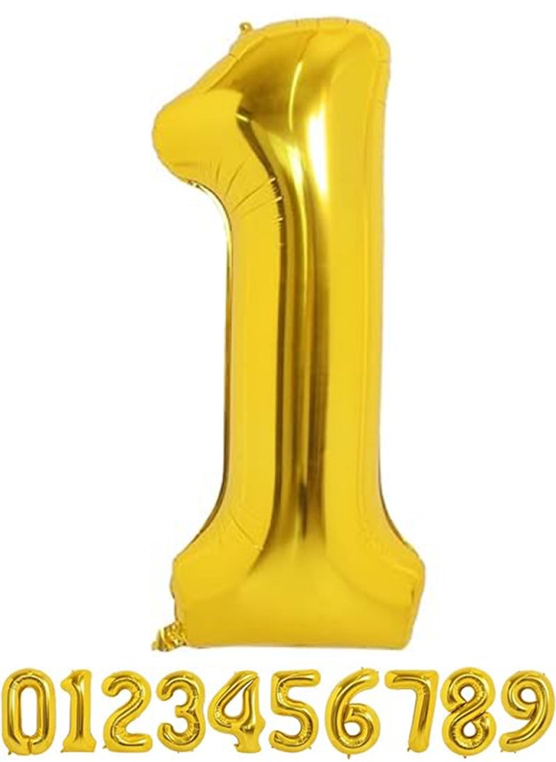 Helium Balloons Of 10 Pcs Shaped Number From 0 to 9 Size 40 cm For Decorating Birthday Parties And Weddings  - Image 4