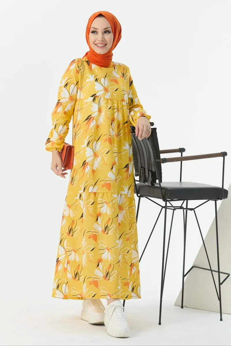 Tofisa 11008-YELLOW Dress