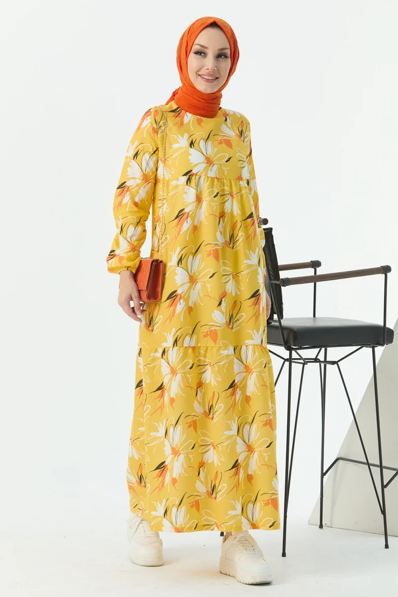 Tofisa 11008-YELLOW Dress