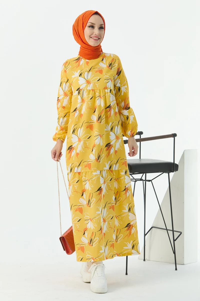 Tofisa 11008-YELLOW Dress