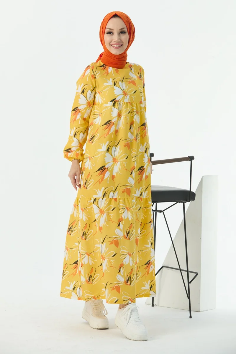 Tofisa 11008-YELLOW Dress