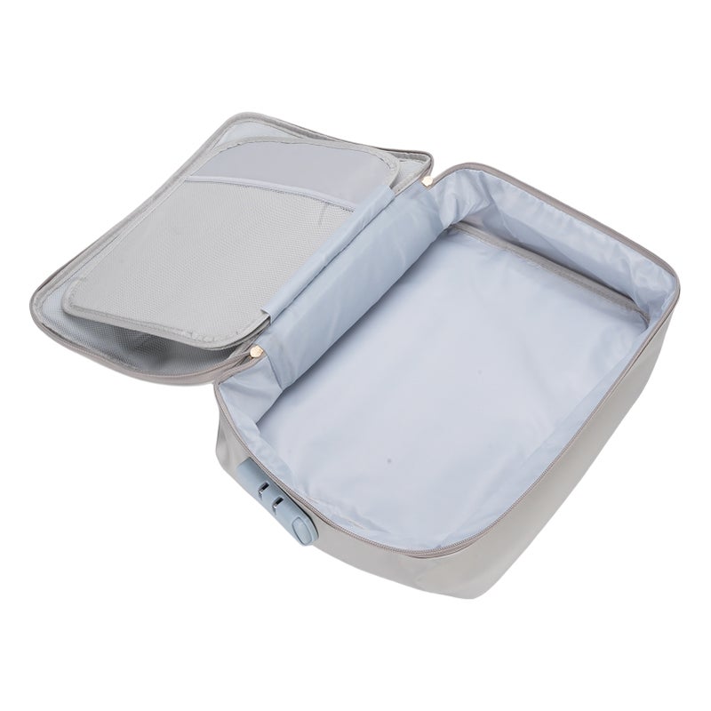 Document Storage Box with Lock Portable Travel Important Documents Certificates Safe File Organizer - Image 4