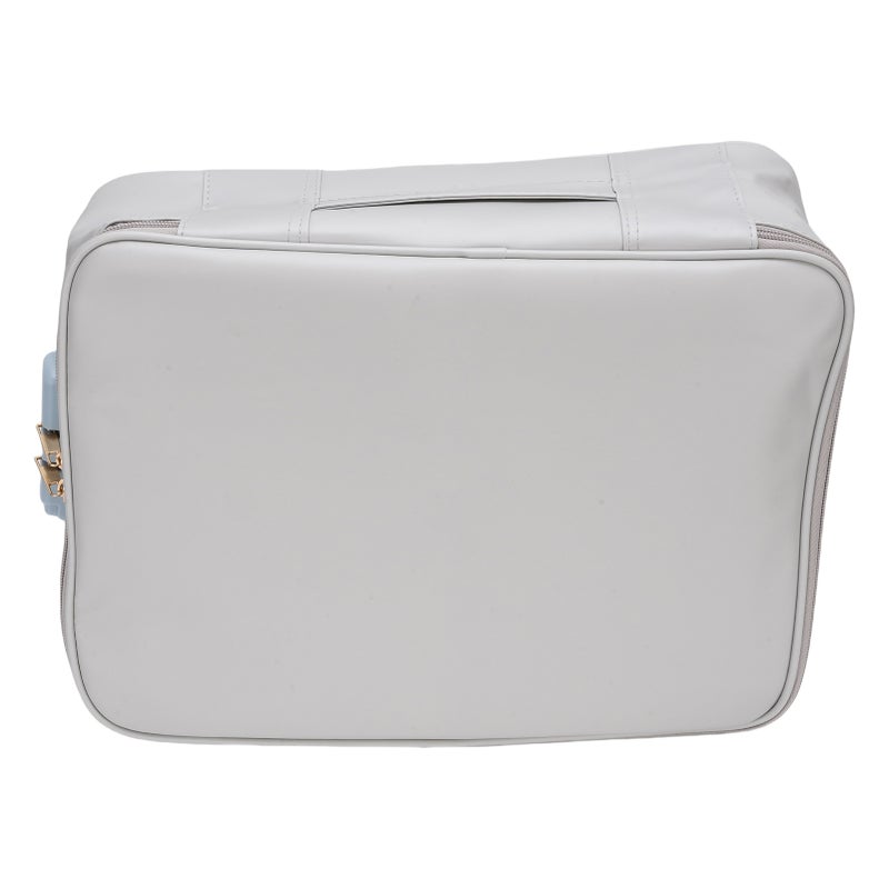 Document Storage Box with Lock Portable Travel Important Documents Certificates Safe File Organizer - Image 2